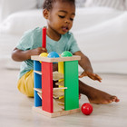 Melissa   Doug Deluxe Pound And Roll Wooden Tower Toy With Hammer - Pound A Ball