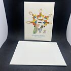 Fredericks White Bear Hopi Kachina Mask Series Card-butterfly Maiden 1964