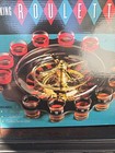 Drniking Roulette Game Includss 12 Shot Glasses 1 Wheel New