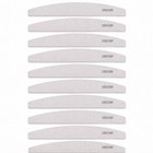 10 Pack 100 180 Grit Nail Files Dual Sided Emery Boards Manicure Set