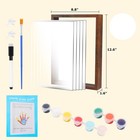 Family Handprint Kit For 5 diy Craft Family Memories Keepsake Art Baby Newbor   