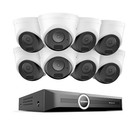 Sannce 8ch Nvr Poe 5mp Audio Security Camera System Outdoor Ai Human Detection