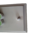 Flower Themed Hooks Decor White Pink Green 20  Long Coat Hat Clothing Rack