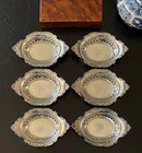 Set Six Gorham Sterling Silver  a4780 Bonbonniere Nut Dish American 3 85    Mono W
