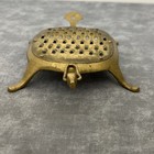 Solid Brass Turtle Shape Grater   Zester Vintage Made In India Ready To Hang
