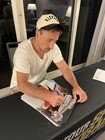 Brad Marchand Florida Panthers Signed 25 Stanley Cup On Ice With Cup 8x10