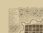 Historic City Map - New Orleans Louisiana - Pittman 1770 - 29 16 X 23