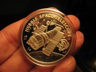 Very Scarce Hubble Telescope One Troy Ounce  999 Silver Coin Limited Edition