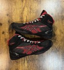 2012 Asics Cael Sanderson V5 0 Wrestling Shoes Size 9  read Description 
