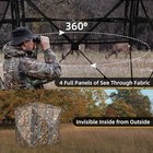  See Through Hunting Blind 360 Ground Blinds For Deer Hunting 