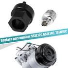 1 Set A c Compressor Clutch Hub Remover Tool 7mm Socket For Mercedes Benz 5sel12