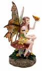 Amy Brown Tropical Sunny Yellow Butterfly Fairy Enchanted Forest Figurine 6 25 