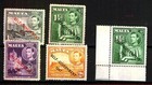 Malta Kgv1 Self Goverment Stamp Selection Mint And Used On Stockcard