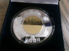 2001 Cambodia Angkor Wat Silver Proof Hologram Coin-wonders Of The World-mib coa