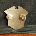 Vtg Triangle Transit Co  El Dorado Ks Bus Driver Metal Pin Back Badge Emblem