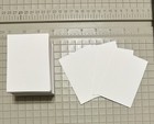 100 Aceo Cards   Card Sleeves Blank 140 Lb Watercolor Paper 2 5 X 3 5 Grumbacher