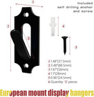 12 Pack Small European Mount Skull Hanger   Deer Skull Mount Hanger