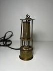 Antique Copper  brass   Miner s Lamp Electrified  Miner s Lantern