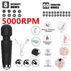 Handheld 20 Speed Wand Vibrating Massage Magic Full Body Therapy Motor Massager 