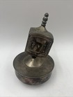 Happy Chanukah Silver Plated Dreidel Music Box By Godinger Silver Art H 6  W 3 5