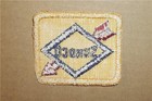 Rare Vintage Sunoco Service Station Sign Gas   Oil Embroidered Emblem Patch  nos