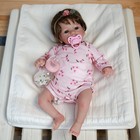 Real Life Like Reborn Baby Dolls Girl Doll Vinyl Silicone Newborn Handmade Gift