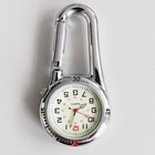 Outdoor Carabiner Pocket Watch Luminous Quartz Nurse Clip On Watch