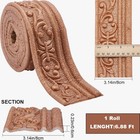 Craspire 82 5 X 3 Inch Brown Crown Molding Peel 82 5  X 3   Engraved