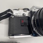 Vintage Olympus Om10 Slr Film Camera W 1 2 8 135mm Lens Tested