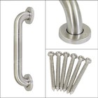 Grab Bar For Bathtub And Shower 1 5 x30  Safety Bar Stainless Steel With Screws