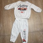 Official Disney Pixar Cars 2-piece Fleece 18 Month Sweatshirt   Joggers Set