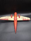 Vintage 1930s Louis Marx Tin Litho Wind-up U s  Mail Plane Tested   Working Rare