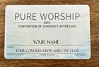 Jw Convention Name Badge