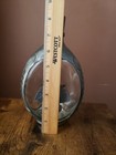 Vintage Haig Royal Holland Dimple Whisky Bottle Pewter Overlay Glass Empty
