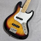 Sunburst 4 String Electric Bass Guitar Jazz Style Solid Body Maple Fretboard