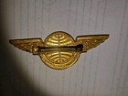 Vintage Pan Am Airlines Junior Clipper Stewardess Wings Metal Pin