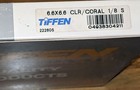 In Box  Tiffen 6 6x6 6  Clear coral 1 8 Graduated Glass Filter