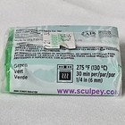 Premo Sculpey 2oz Polymer Clay Pe02 5323 Green 30 Min 275  f Bake Modeling Clay