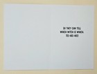 Peanuts  snoopy   Halloween Greeting Card      Envelope 7x5  