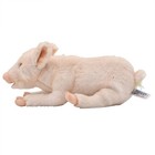 Hansa Pig Plush Toy Bh4944 Realistic Farm Animal Stuffed Pig 33cm Japan
