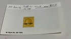 St  Lucia Scott  21 1882-84 Queen Victoria 4d Yellow Surcharge Mint Stamp