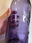 Antique Amethyst Blobtop Bottle Keystone Wilkes-barre Pennsylvania Blob Top