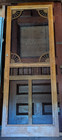 Vintage Well Made Reproduction Victorian Wooden Screen Door 29 5 8  X 80  X 1 