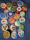 Lot Of 31 Vintage Wooden plastic Sewing Thread Spools Various Size colors