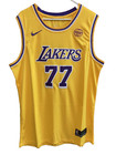 Luka Doncic  77 Los Angeles Stitched Yellow   Purple Jersey Adult Size Small