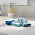 Norwex Counter Cloths Set Of 3  Sea Mist  Navy    Teal - Ship From Us