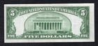 Fr  2307 1934-a  5 Five Dollars    north Africa    Silver Certificate Extremely Fine