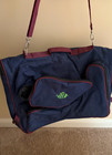 Multi-pocketed Boot Bag For English Horse Riding  Removable Monogram  Used