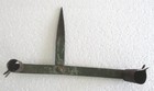 Antique Miners Candlestick Sticking Tommy Twin Candle Holder  Folding
