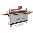 Open Box  110v Automatic Straight Edge Banding Machine Edge Bander 0-8m min
